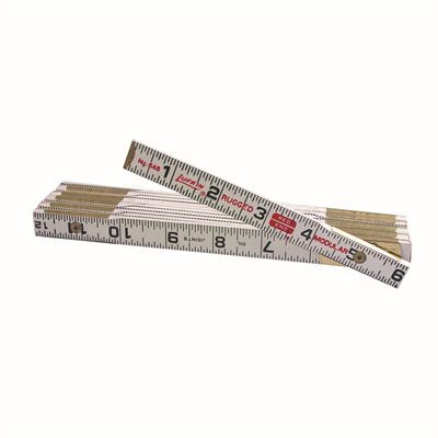 Lufkin 6 foot wooden modular spacing rule designed for accurate brick and masonry layout