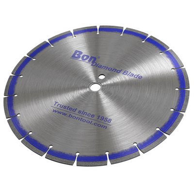 Diamond blade used for precise cutting of brick, block, concrete, and stone materials