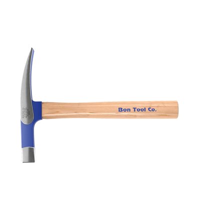 mason’s hammer 18 oz and 24 oz with hickory wood handle for brick and stone work