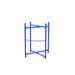 mortar board stand with single chain for supporting mortar boards during masonry and bricklaying work