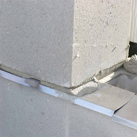Professional-grade Mortar Net BlockNet used for clean and precise wall construction.