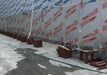 Masonry mortar net with integrated insect barrier, durable solution for commercial and residential wall construction