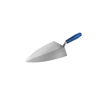 Philadelphia pro brick trowel with carbon steel blade and plastic handle for masonry and bricklaying work