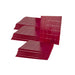 Plastic masonry shims designed to provide leveling support for brick, block, and stone installations