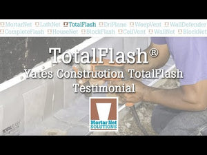Mortar Net TotalFlash 18″ Wall Flashing | 50′ Box — MasonryDirect.com