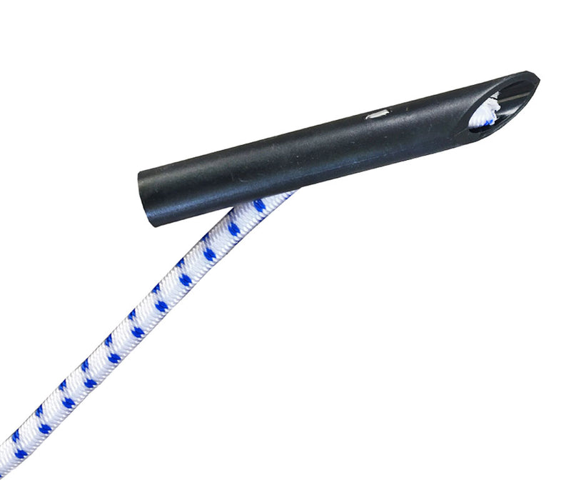 Reusable elastic bungee ties designed for attaching scaffold poly and sheeting