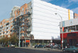 Scaf-Lite 12 mil construction scaffold sheeting used to protect job sites from wind and rain