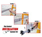 Scaf-Lite 12 mil poly scaffold protection sheet for construction enclosures