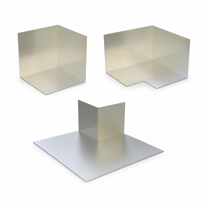 Type 304 Stainless Steel Flashing Corners & End Dams (25/Box ...
