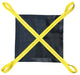 ST Series construction snow removal tarp with four lifting loops for job site snow removal