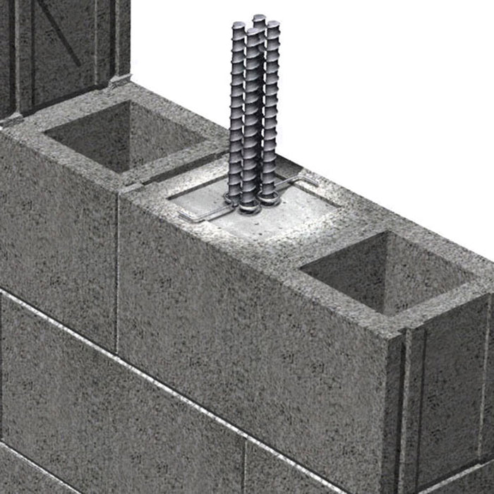 Twin Rebar Positioner by Hohmann & Barnard, ensures precise spacing and alignment for structural reinforcement