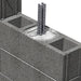 Twin Rebar Positioner by Hohmann & Barnard, ensures precise spacing and alignment for structural reinforcement