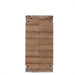 precision bamboo wood level with aluminum binding for measuring and leveling surfaces in construction