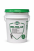 W.R. Meadows MEL-ROL LM single-component water-based waterproofing membrane 5-gallon bucket with white pail and green lid on clean white background