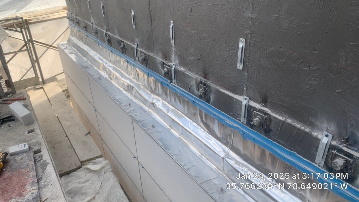 York 304 stainless steel flexible flashing used for masonry wall and window waterproofing
