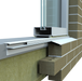 York AirSill Type A receiver and clip designed for reliable masonry moisture management and flashing support.