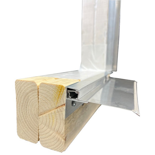 York AirSill Type A receiver and clip used for securing through-wall flashing in masonry veneer wall systems.