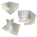 York stainless steel corners and end dams designed for through-wall flashing systems in masonry construction.