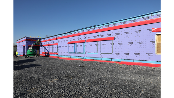 Copper fabric flashing from York Multi-Flash 500, engineered for contractor-grade wall moisture management and durability