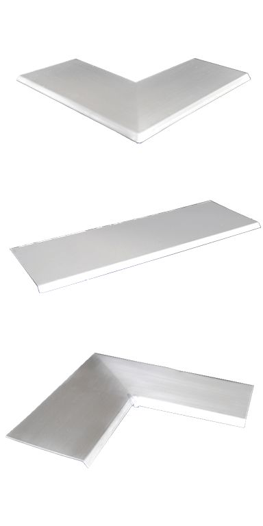 York Stainless Steel Drip Edge Corners