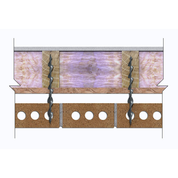 Hohmann & Barnard Spira-Lok Pack, contractor-grade masonry wall ties for secure brick veneer installation